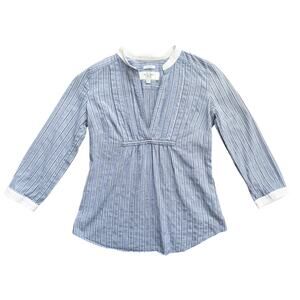 Vintage Y2K Abercrombie & Fitch Babydoll Top Sheer Cottage 2000s Bella Swan